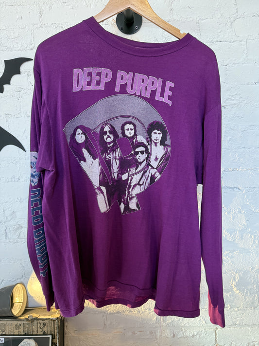 1985 Deep Purple Long Sleeve Size- L