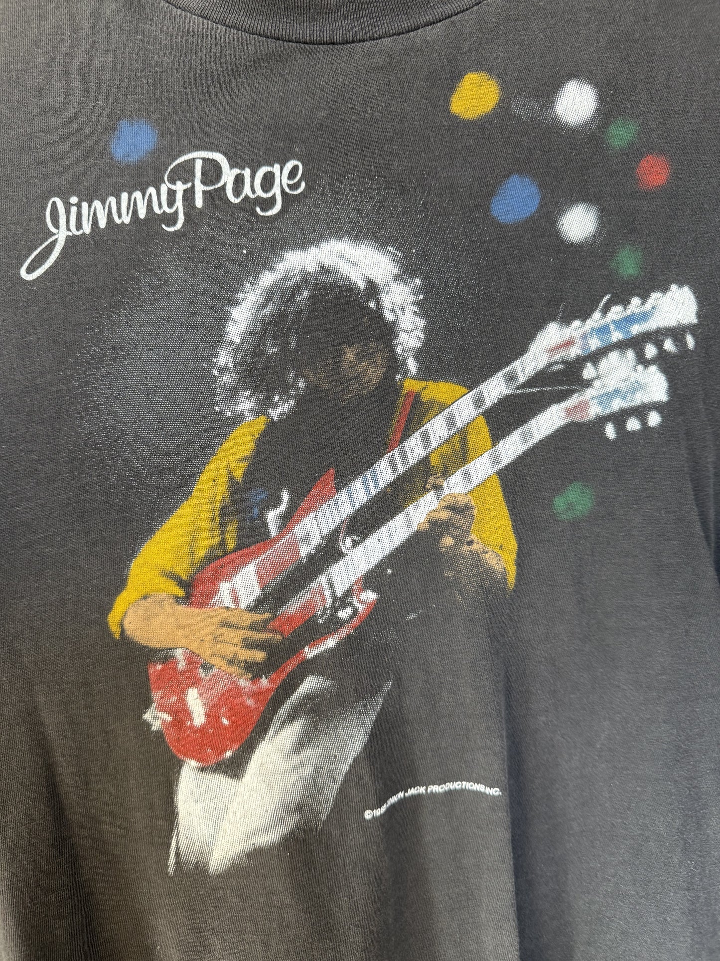 1985 Jimmy Page Tee Size- Large