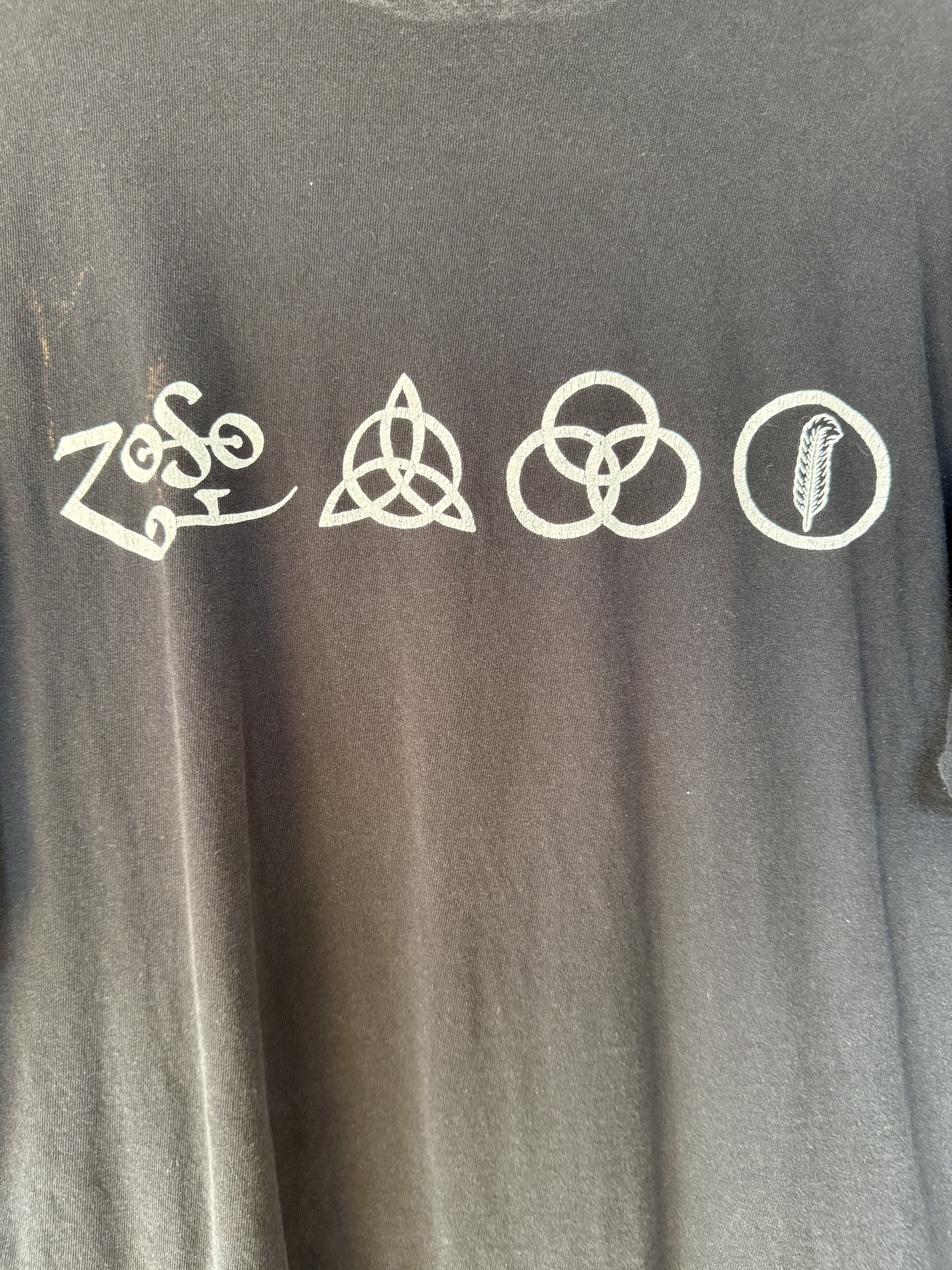 1980s Jimmy Page Tee Size-XL LFDW
