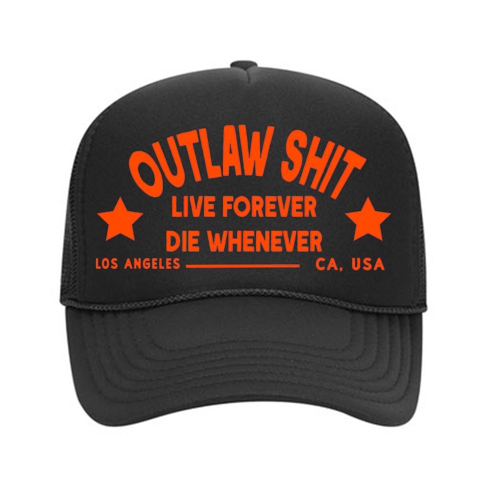 Outlaw Shit Trucker Hats