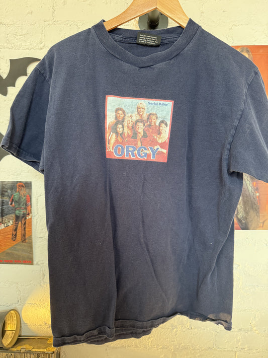 90s Serial Killer Baywatch Orgy Tee Size- M