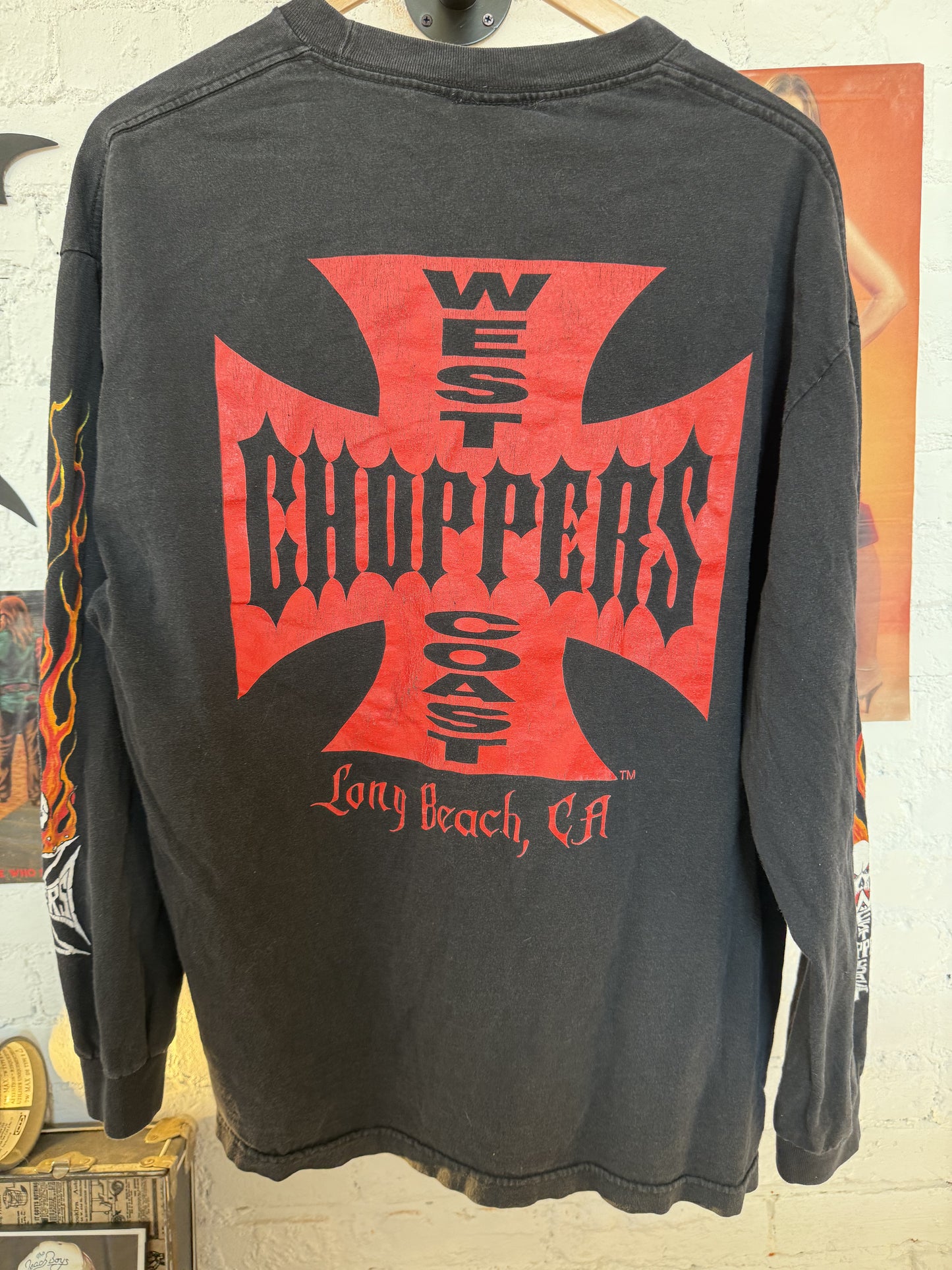 Y2K West Coast Choppers Long Sleeve Size- XL