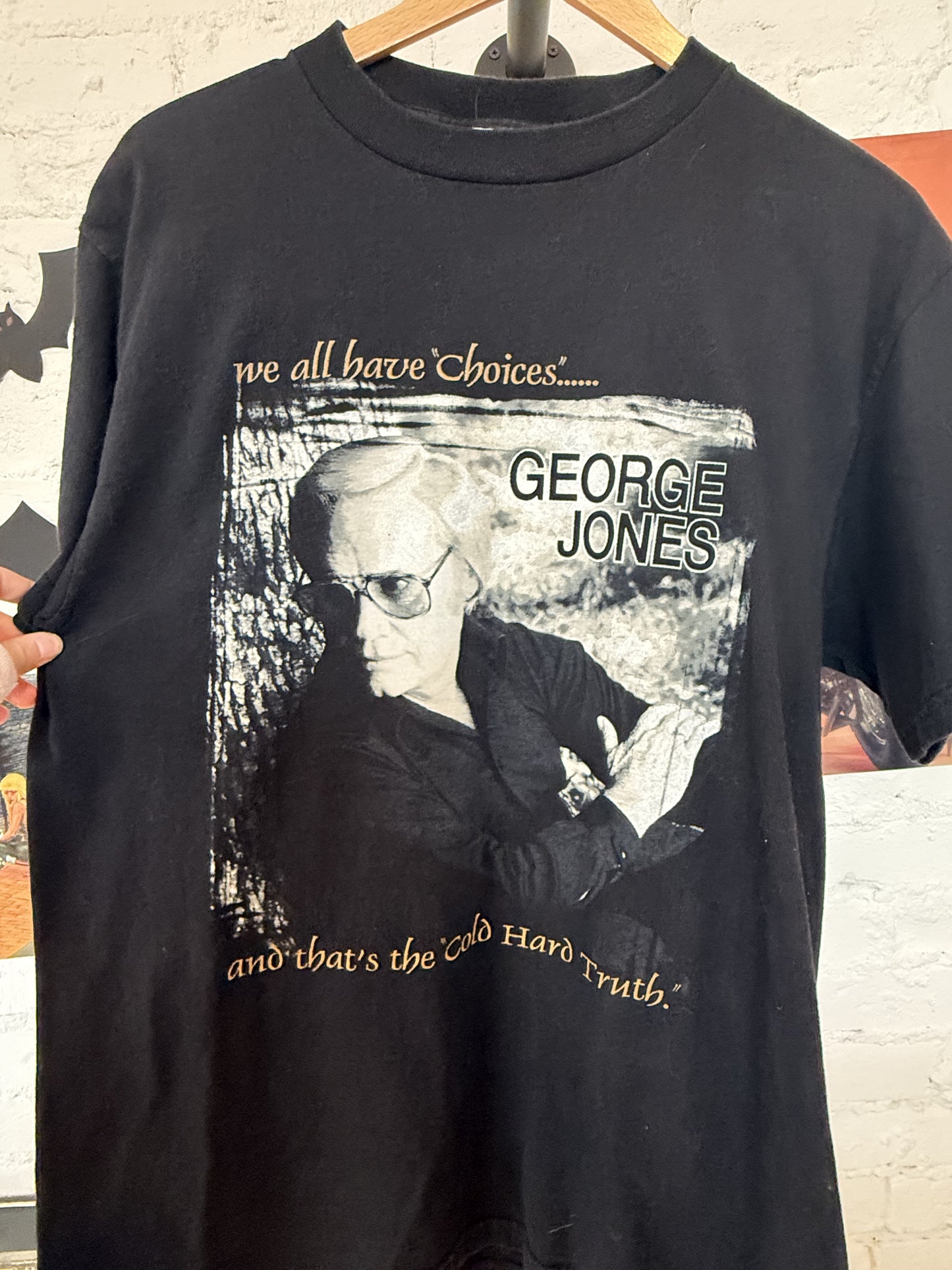 Y2K George Jones Tee Size- L