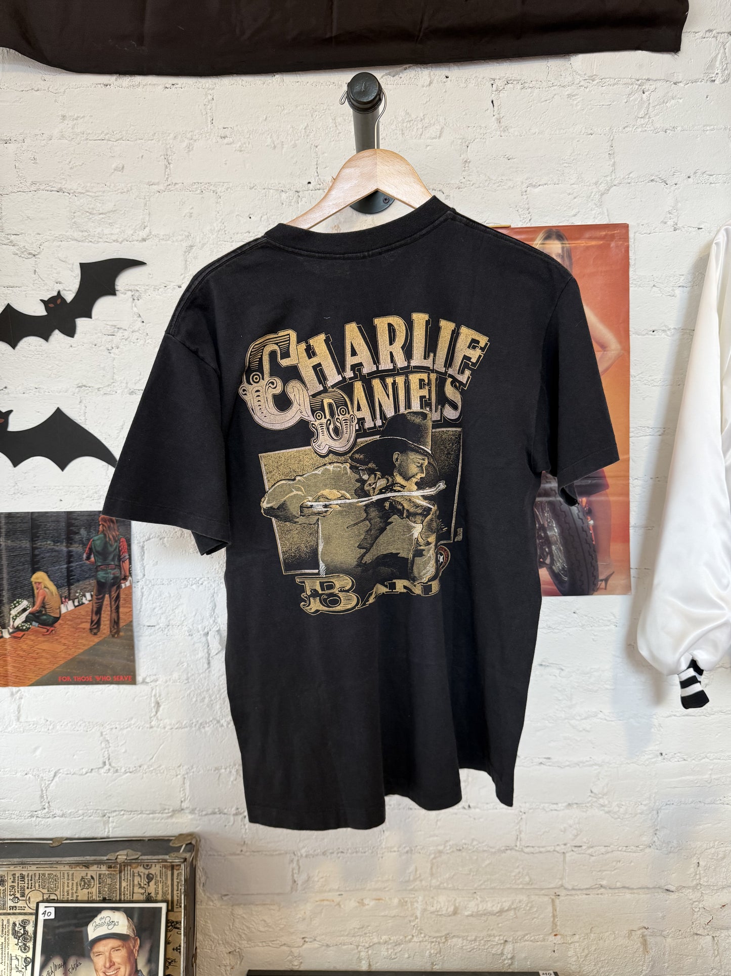 90s Charlie Daniel’s Band Tee Size- L