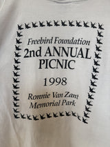 98 Ronnie Van Zant 2nd Annual Picnic Tee Size- L LFDW