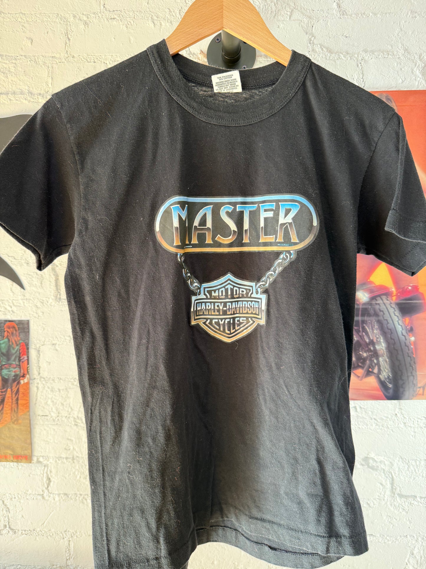 80s Harley Master Tee Size- M