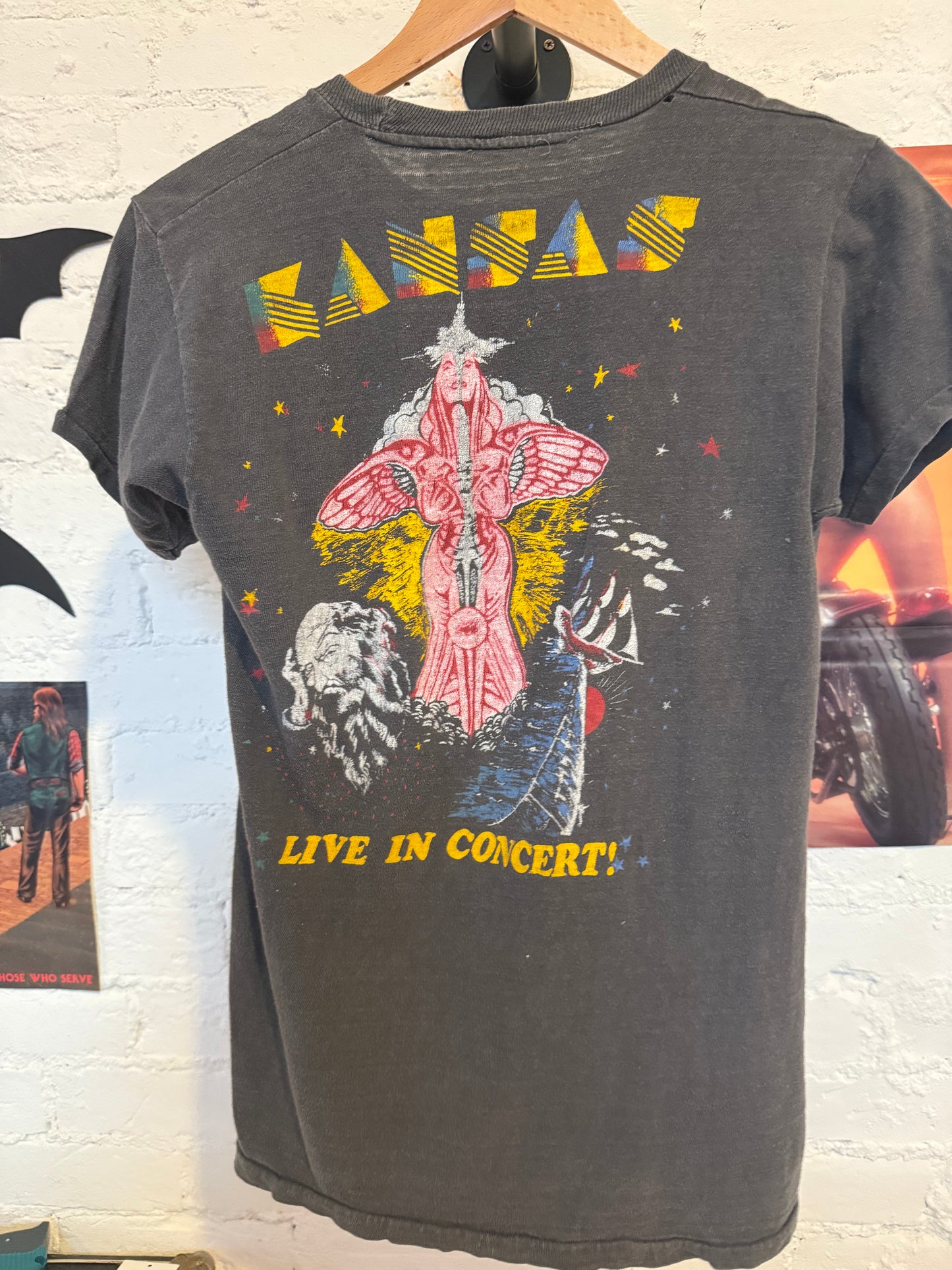 70s Kansas Concert Tee Size- M