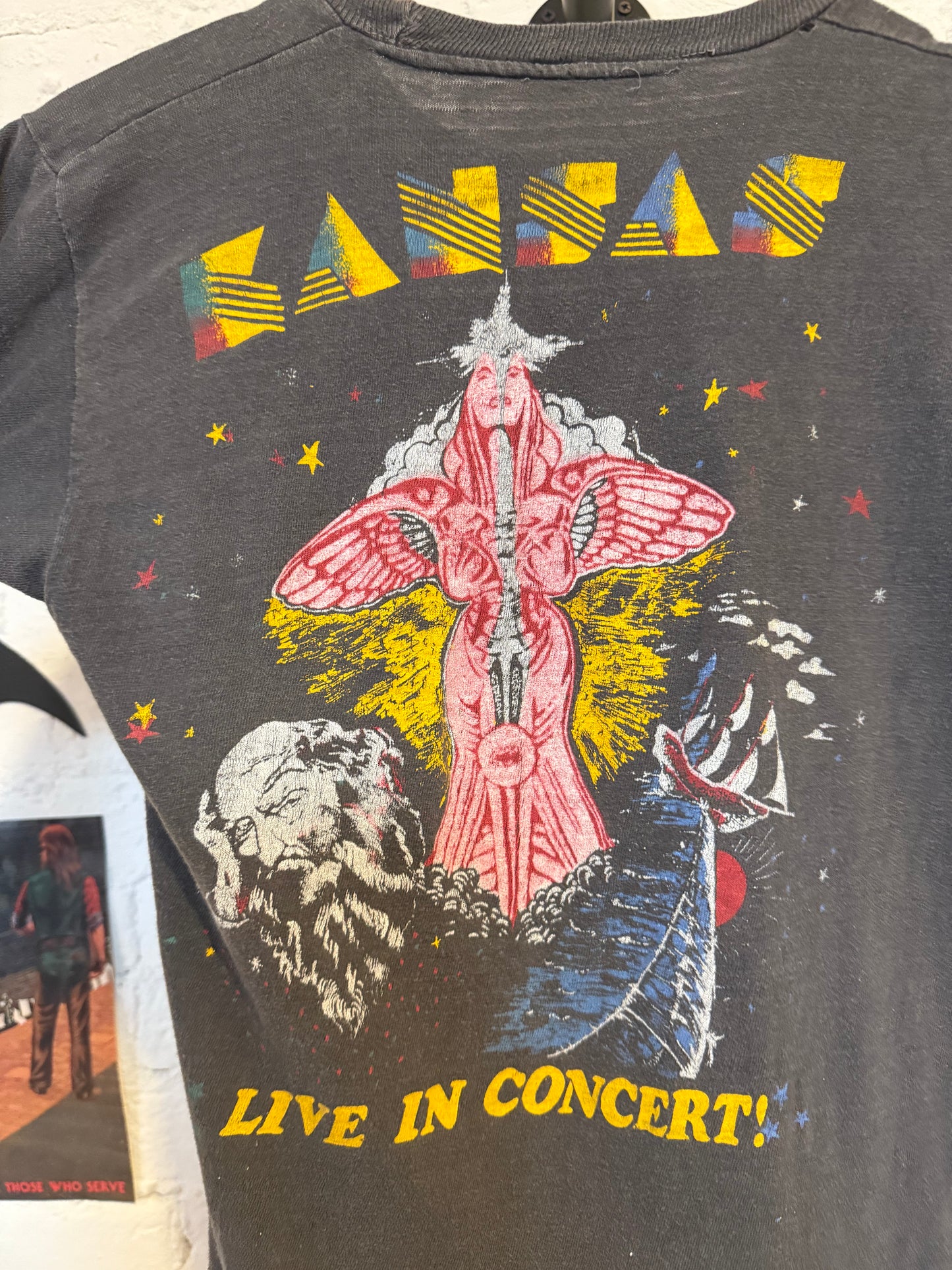 70s Kansas Concert Tee Size- M