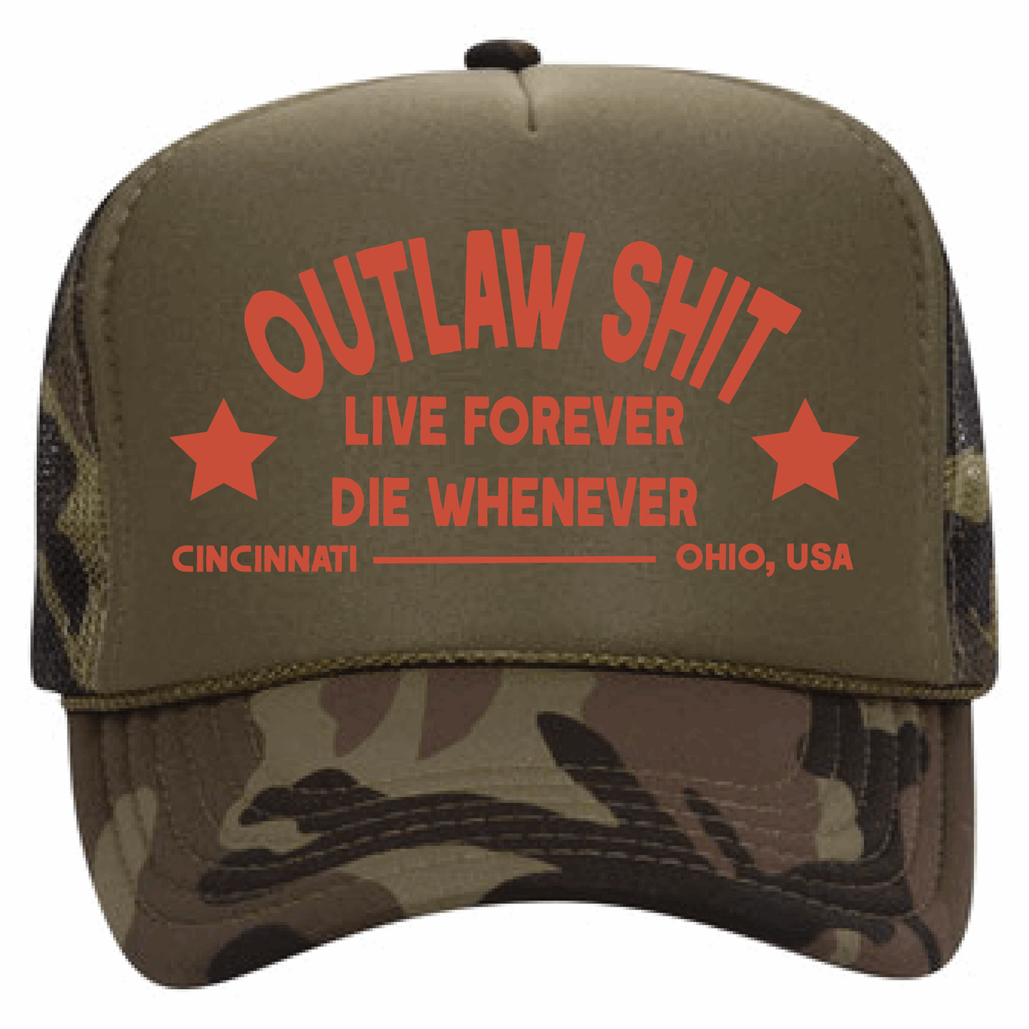 Outlaw Shit Trucker Hat