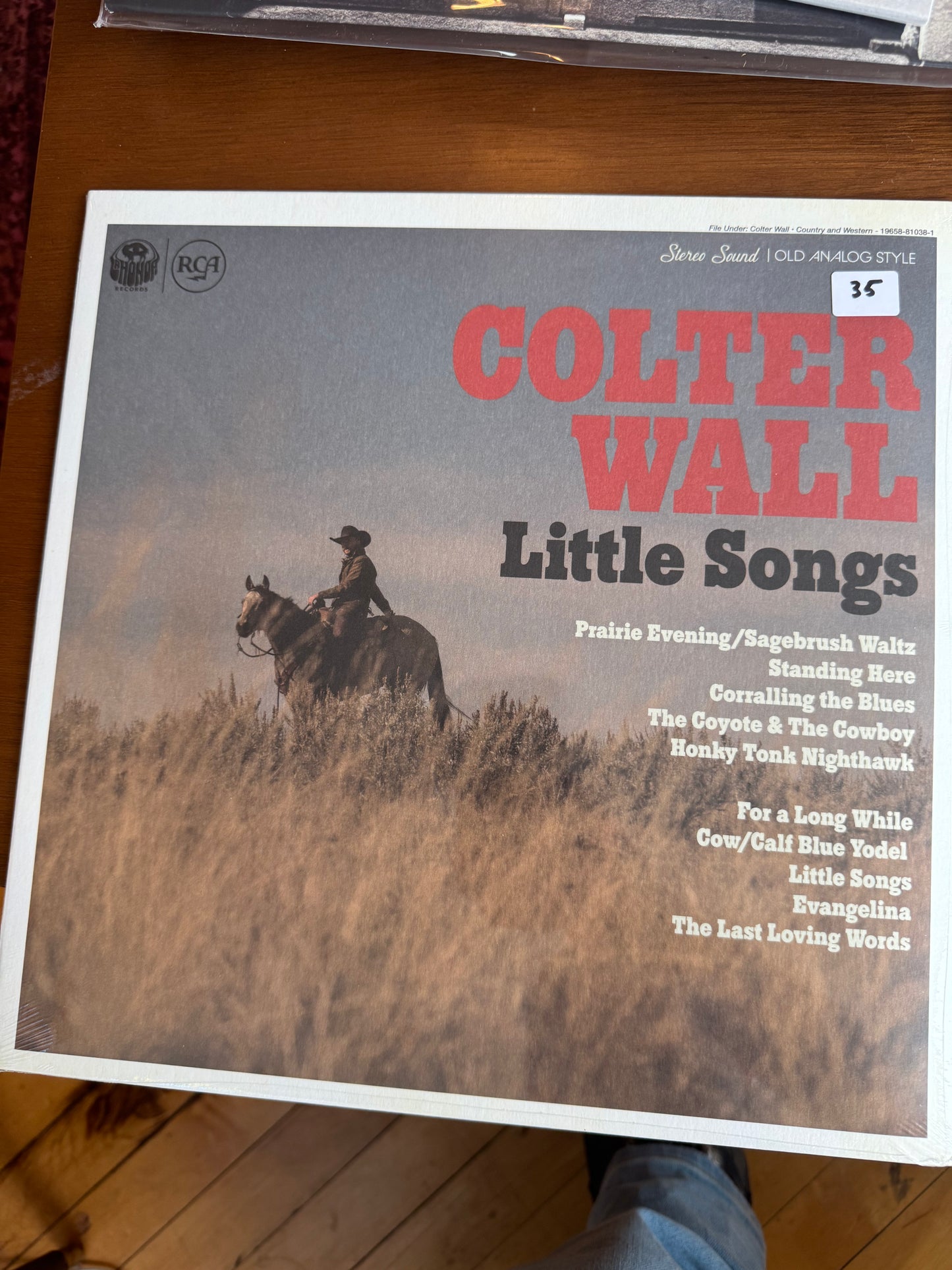 Colter Wall Little Songs Record