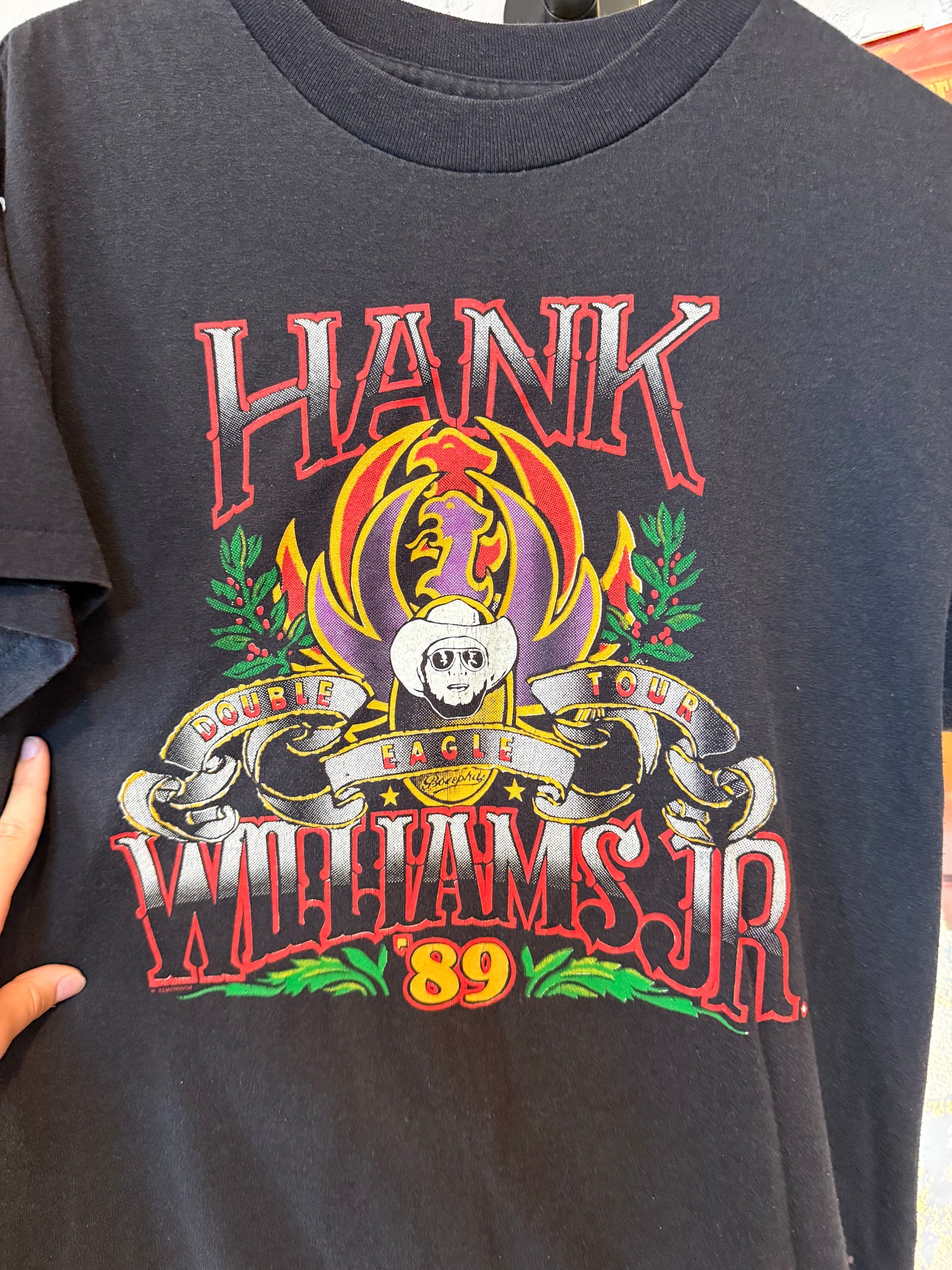 1989 Hank Williams Junior Tee Size- M