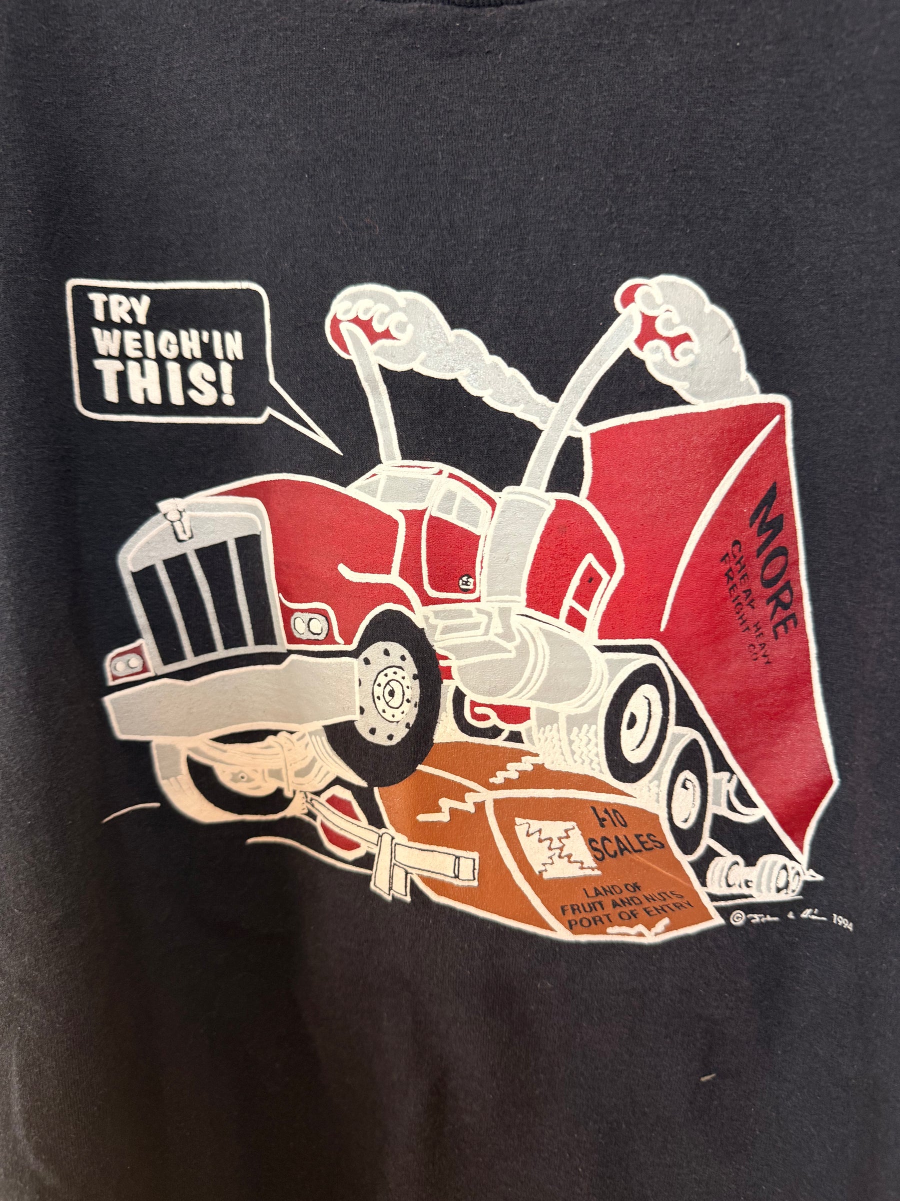 1994 Try Weighin’ this Truck Tee Size- L LFDW