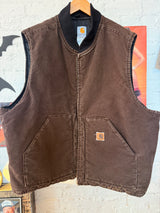 Carhartt Brown Vest Size- 3XL LFDW