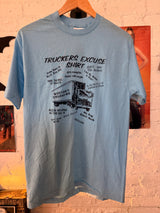 70s Truckers Excuse Shirt Size-L LFDW