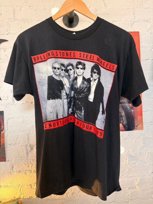 1989 Rolling Stones Steel Wheels Tee Size- L LFDW