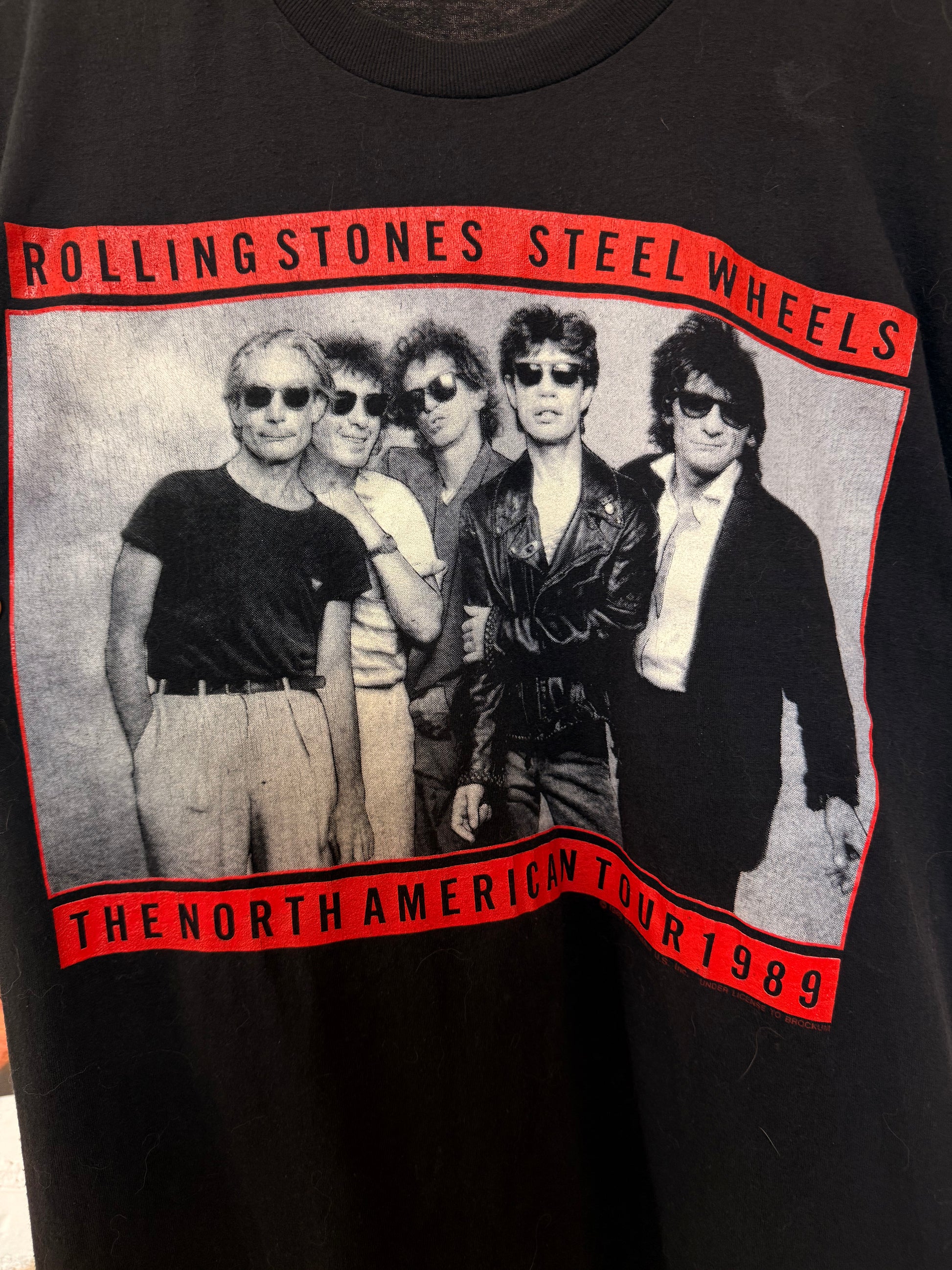 1989 Rolling Stones Steel Wheels Tee Size- L LFDW