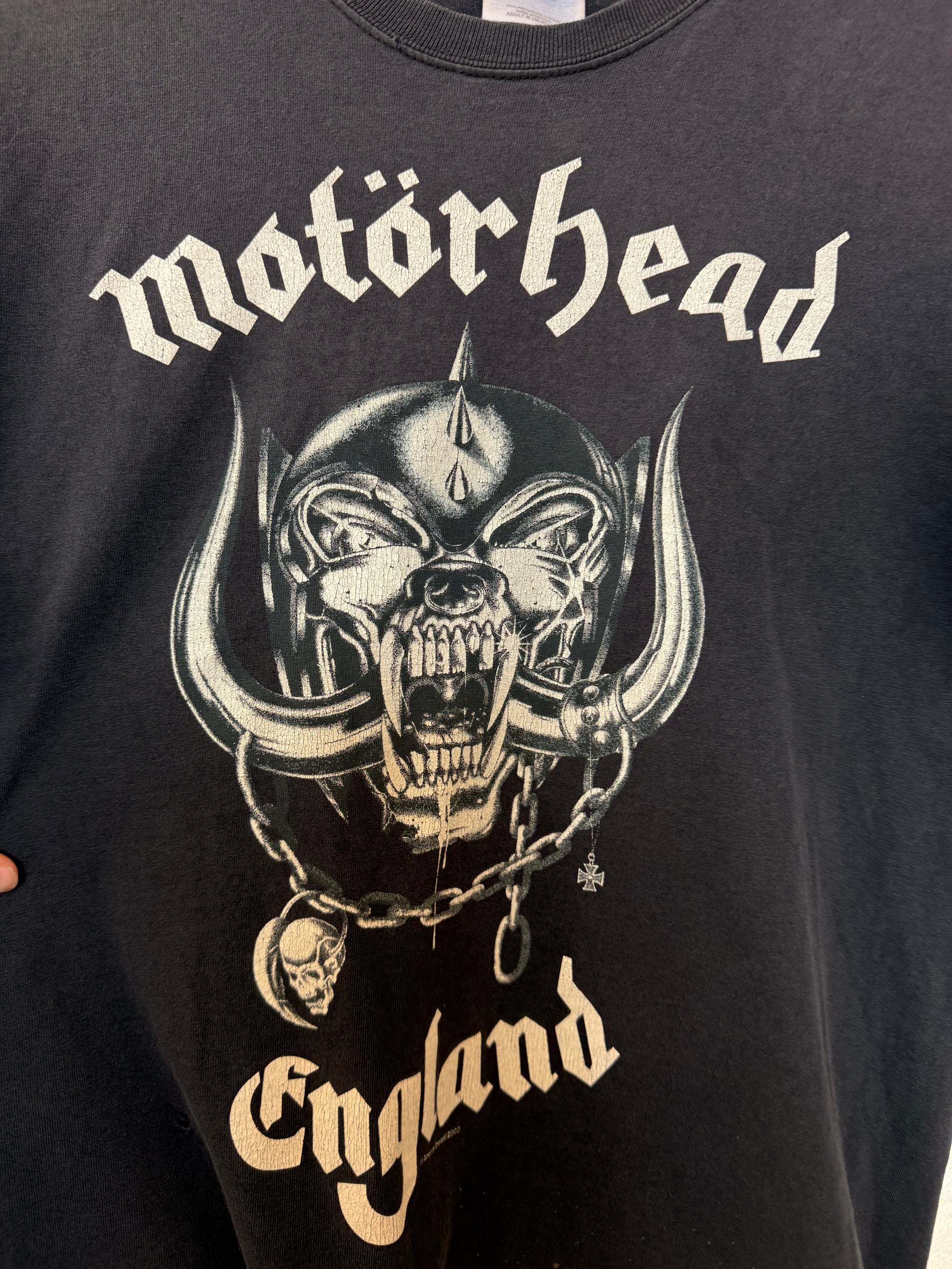 2003 Motörhead England Tee Size- M LFDW