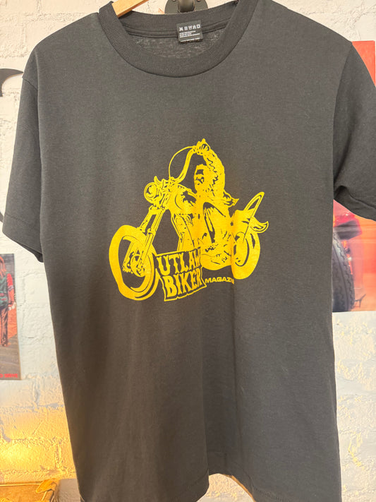 80s Outlaw Biker Tee Size- M LFDW