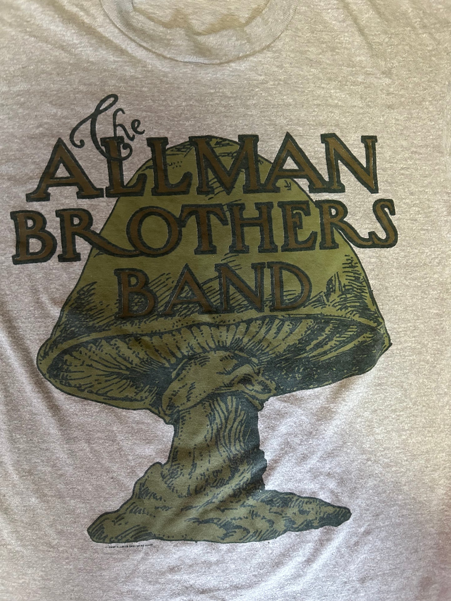 1990 Allman Bros Tour Shirt