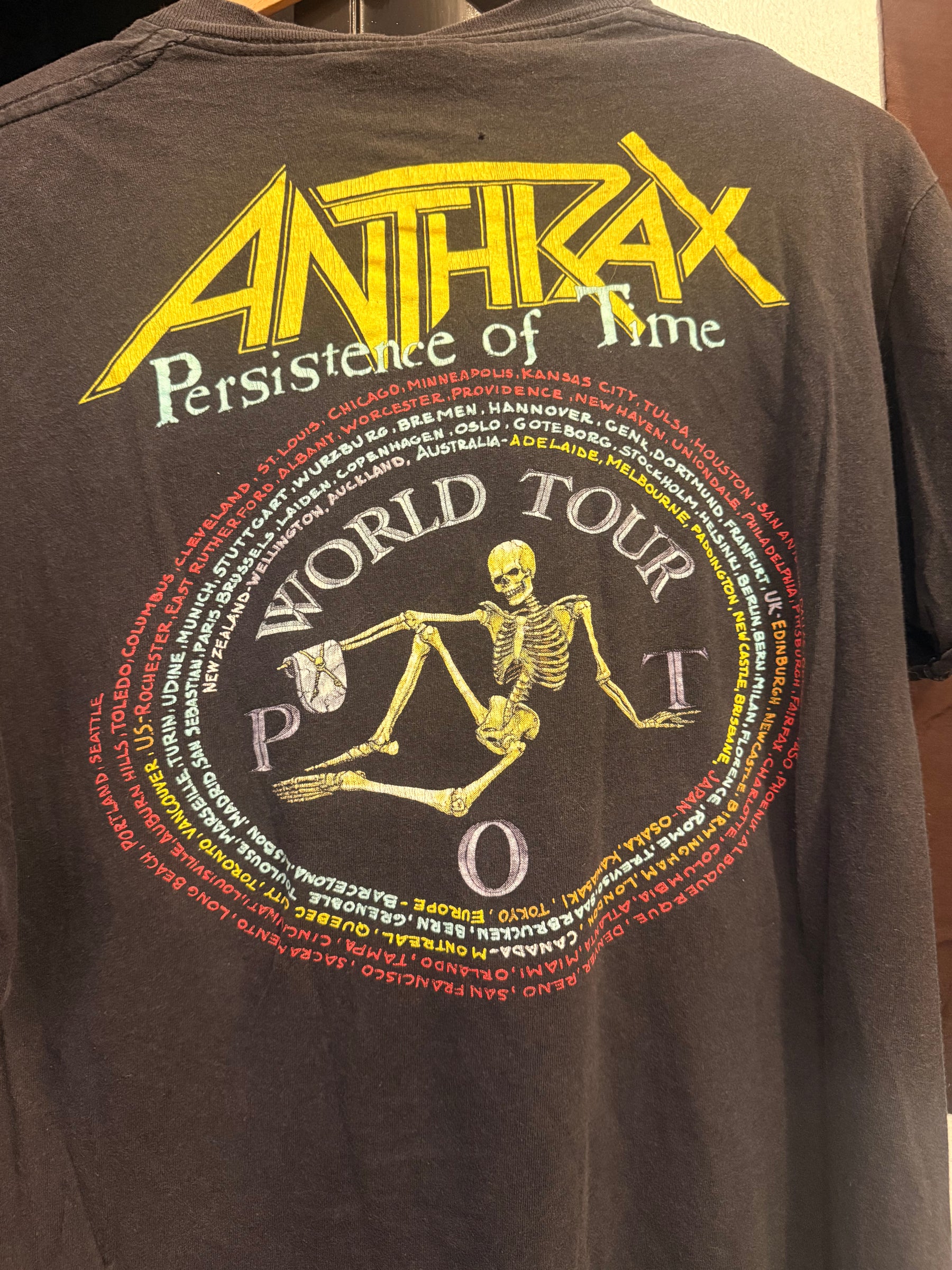 1990 Anthrax Tee Size-L LFDW