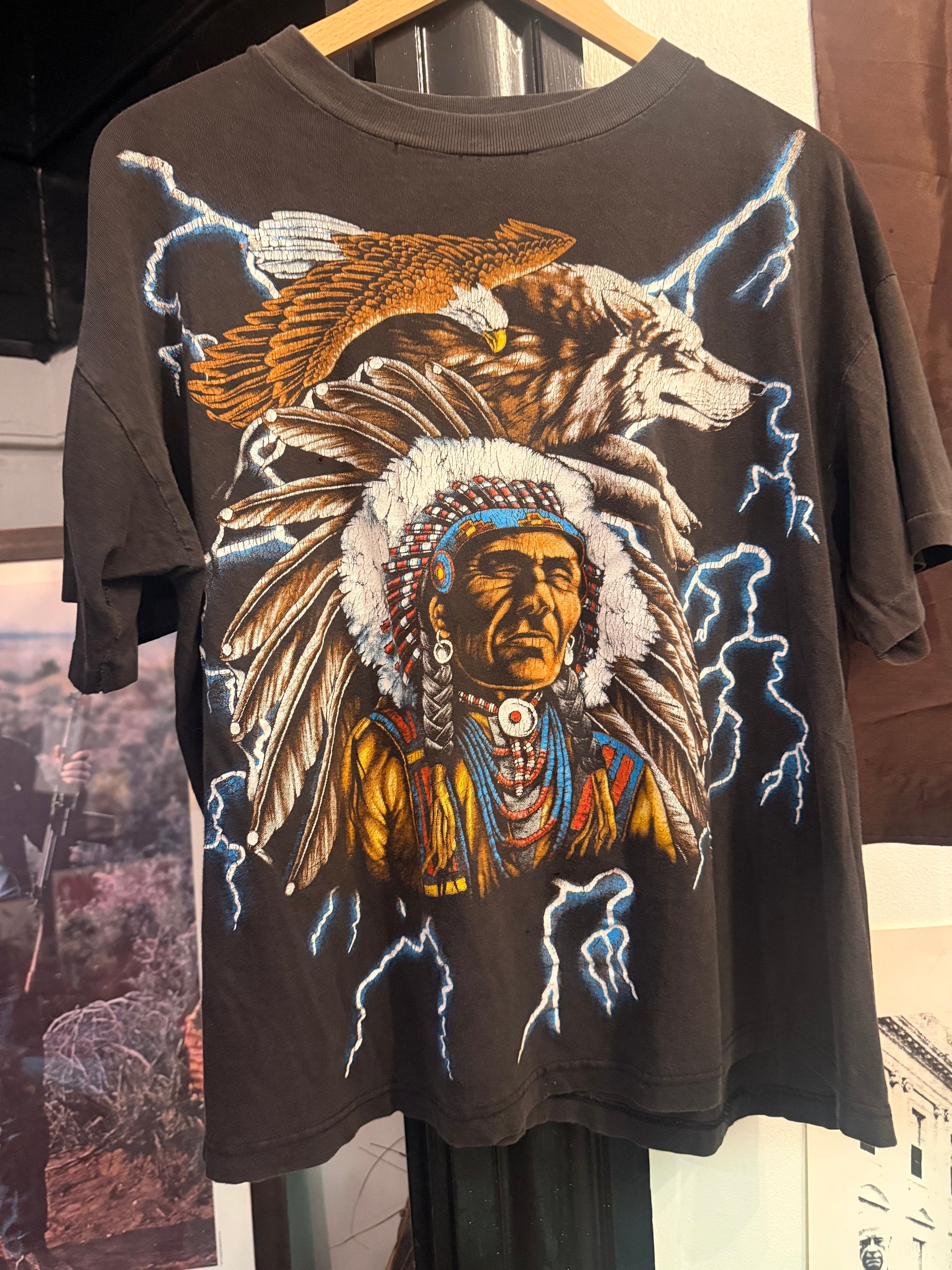 90s American Thunder Tee Size- XL LFDW