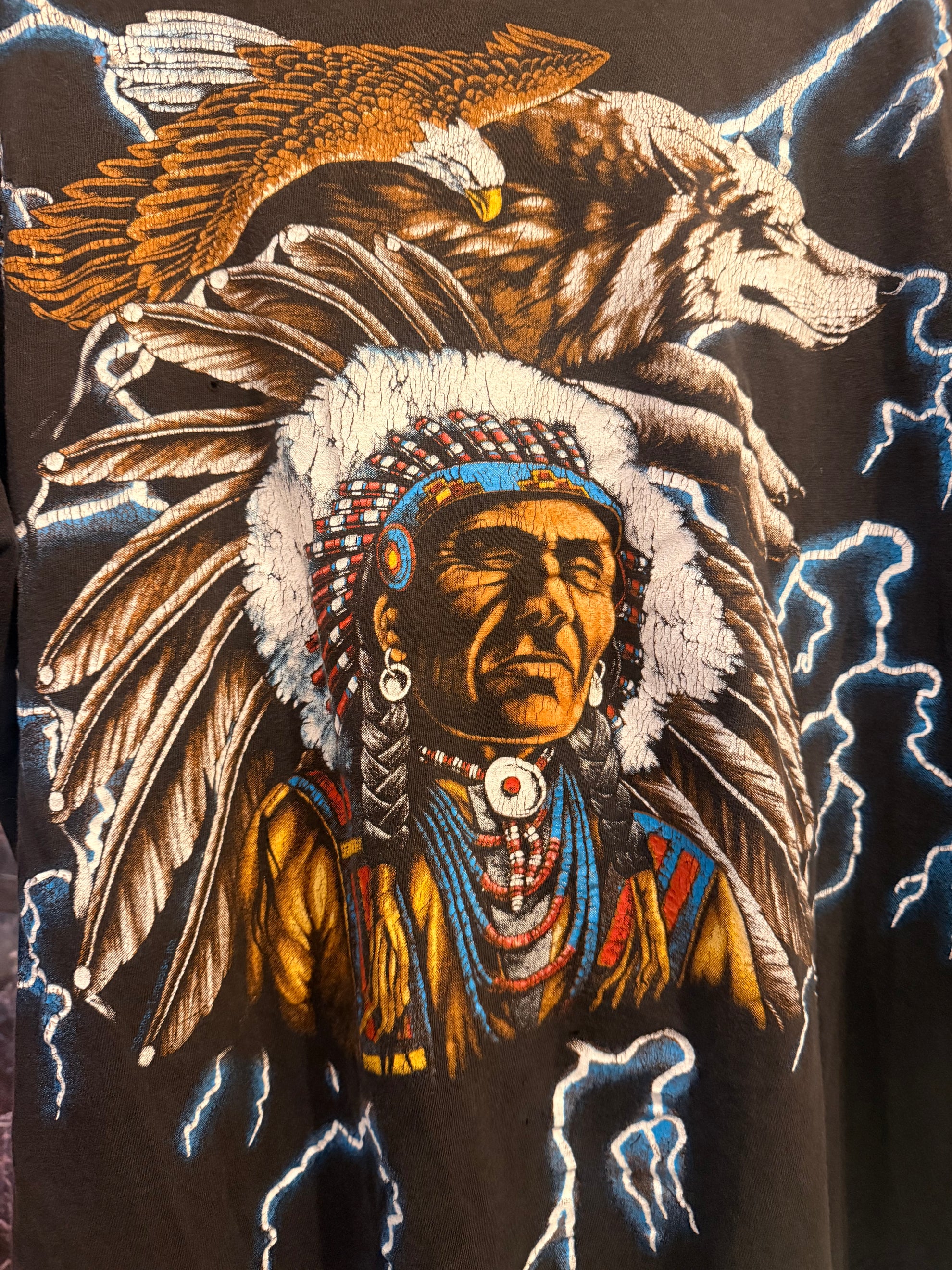 90s American Thunder Tee Size- XL LFDW