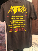 1990 Anthrax Tee Size- L LFDW