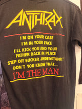 1990 Anthrax Tee Size- L LFDW