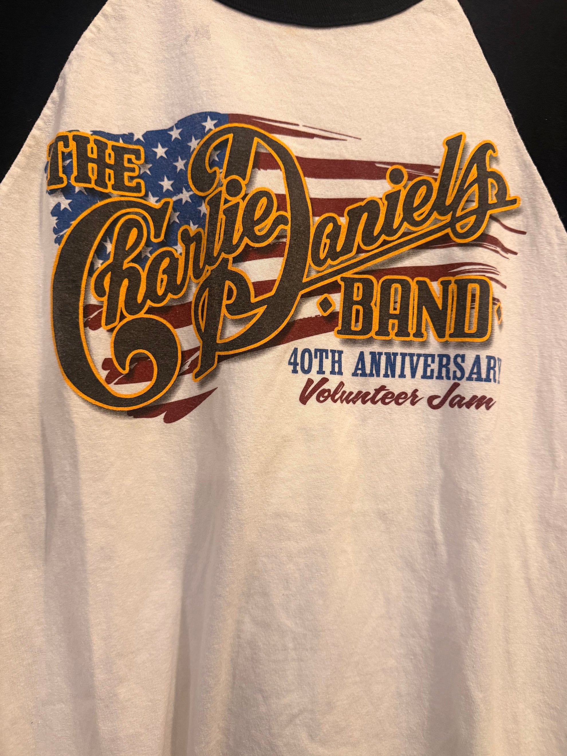 2000s Charlie Daniels Half Sleeve Tee Size- M LFDW