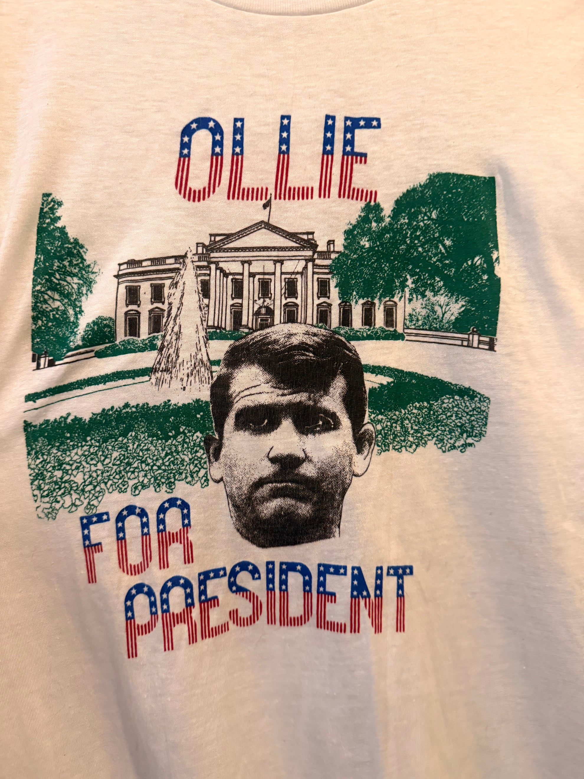 90s Ollie North for President Tee Size- L LFDW