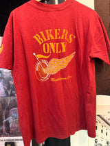 Early 80s Bikers Only Harley Davidson Tee Size- L LFDW