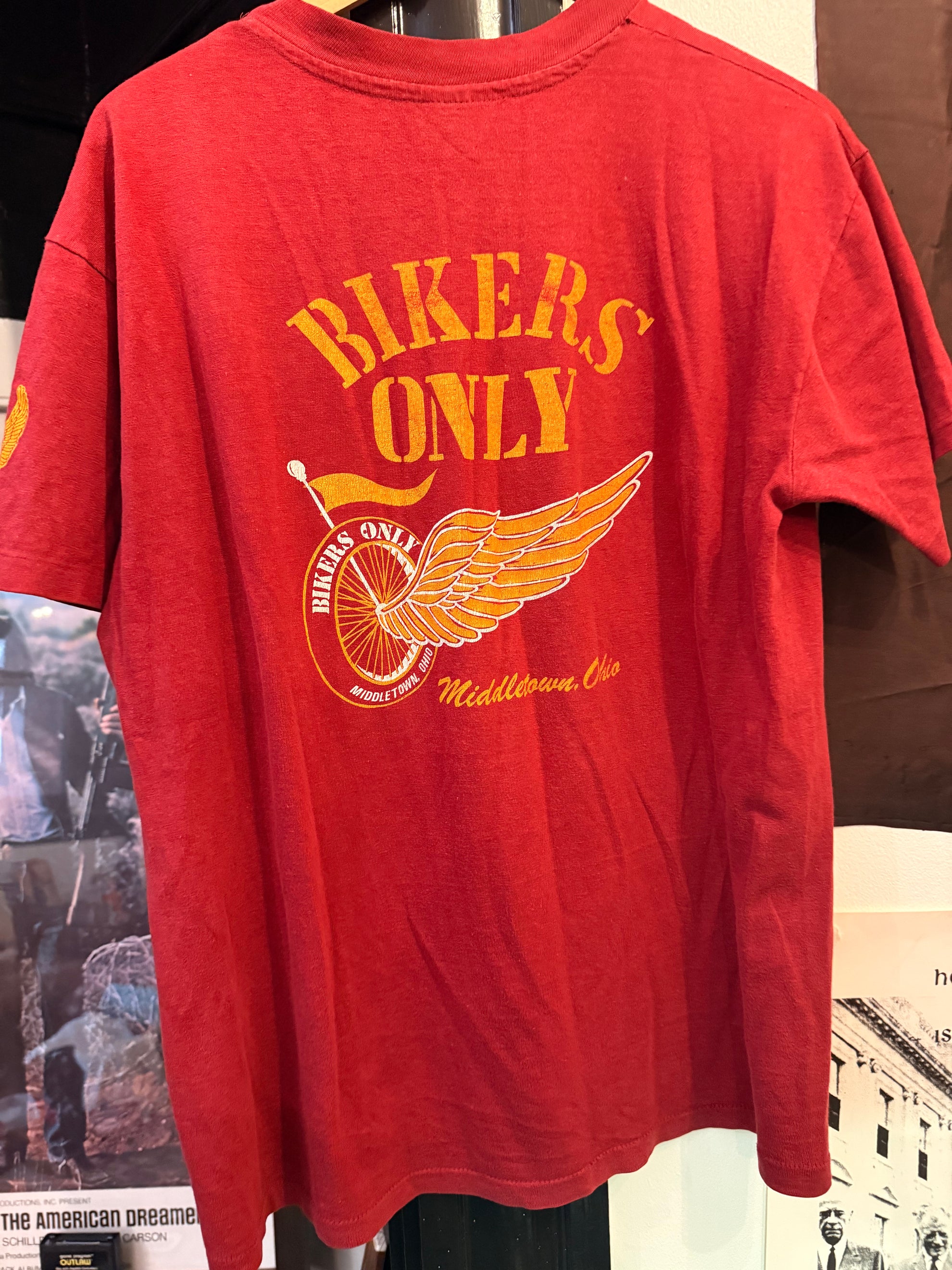 Early 80s Bikers Only Harley Davidson Tee Size- L LFDW