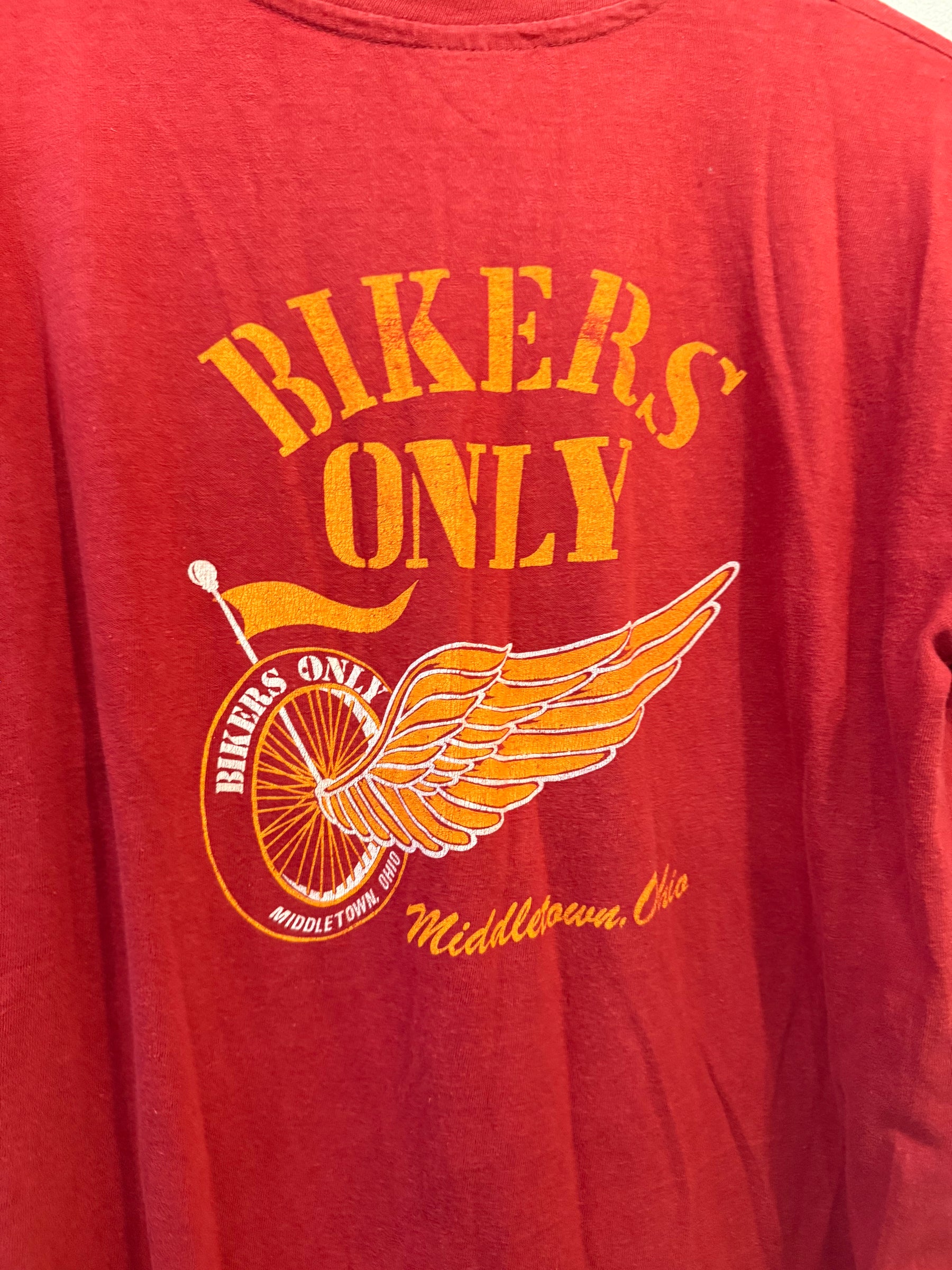 Early 80s Bikers Only Harley Davidson Tee Size- L LFDW