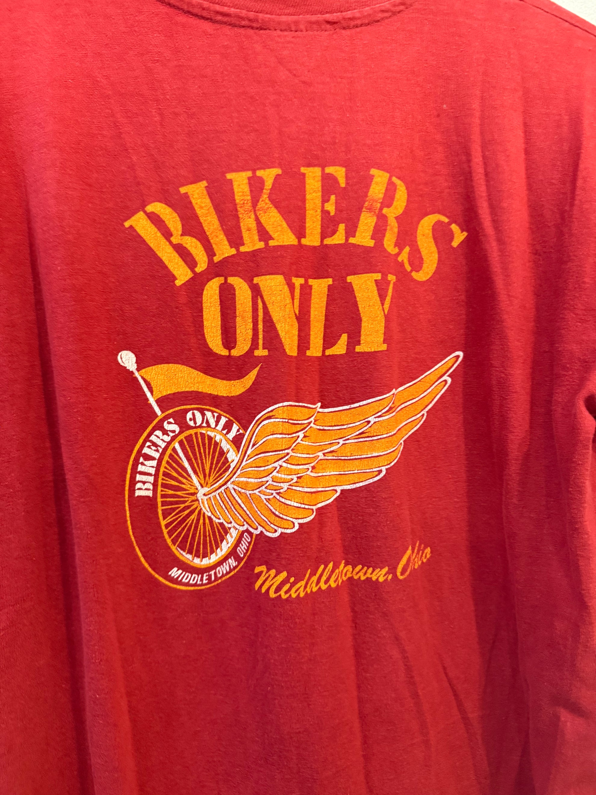 Early 80s Bikers Only Harley Davidson Tee Size- L LFDW
