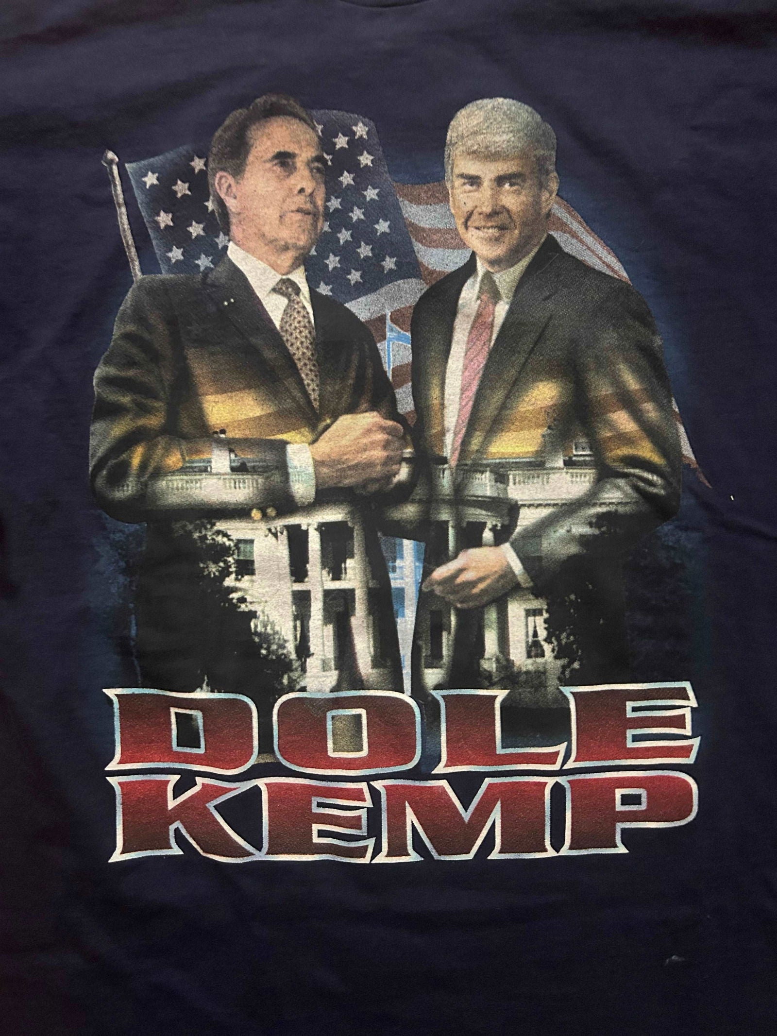 1996 Dole/Kemp Campaign Tee Size - L - LFDW
