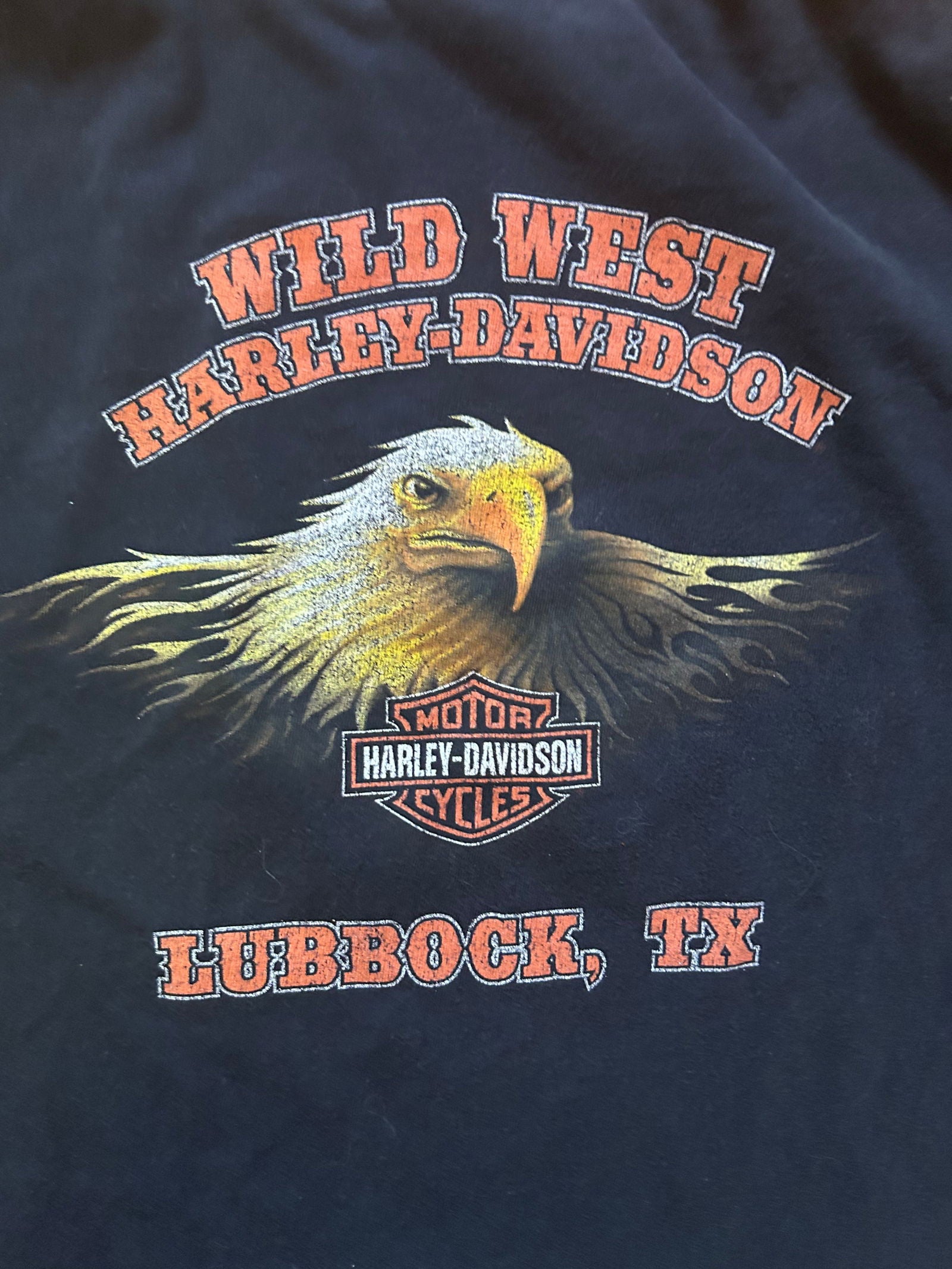 Late ‘90s Wild West Harley Tee Size - M - LFDW