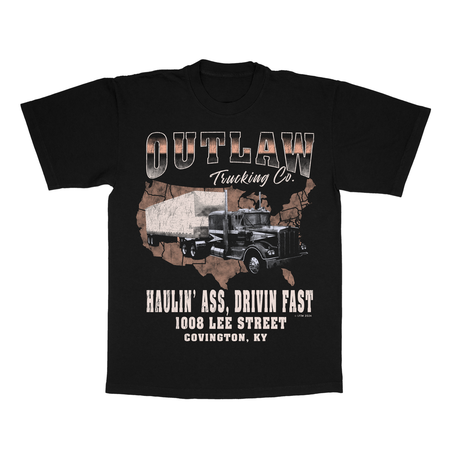 Outlaw Truckin’ Co. T-Shirt - LFDW