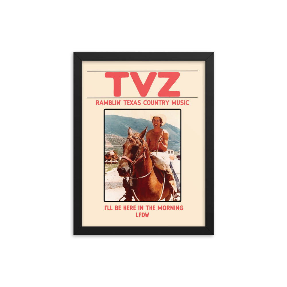 TVZ Framed Poster - LFDW