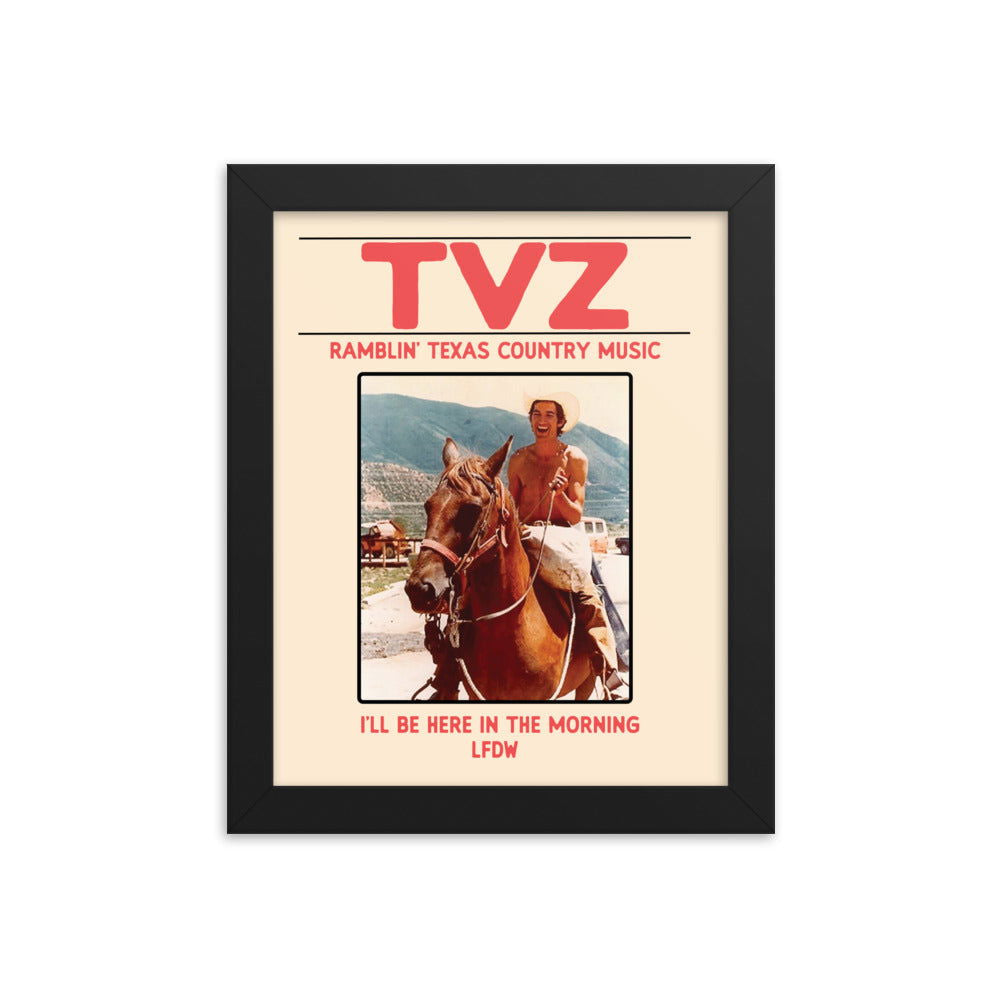 TVZ Framed Poster - LFDW