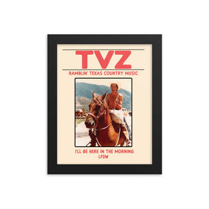 TVZ Framed Poster - LFDW