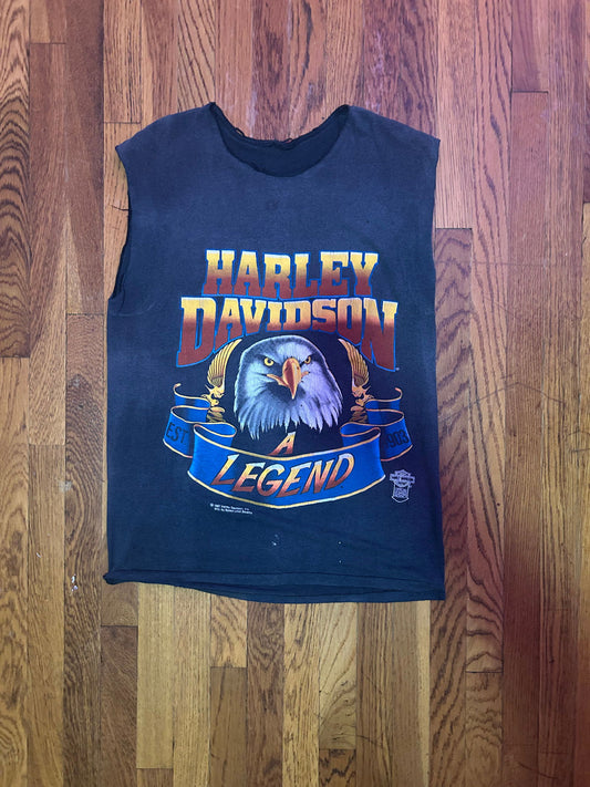 1987 Harley Cut-Off Size - L/XL - LFDW