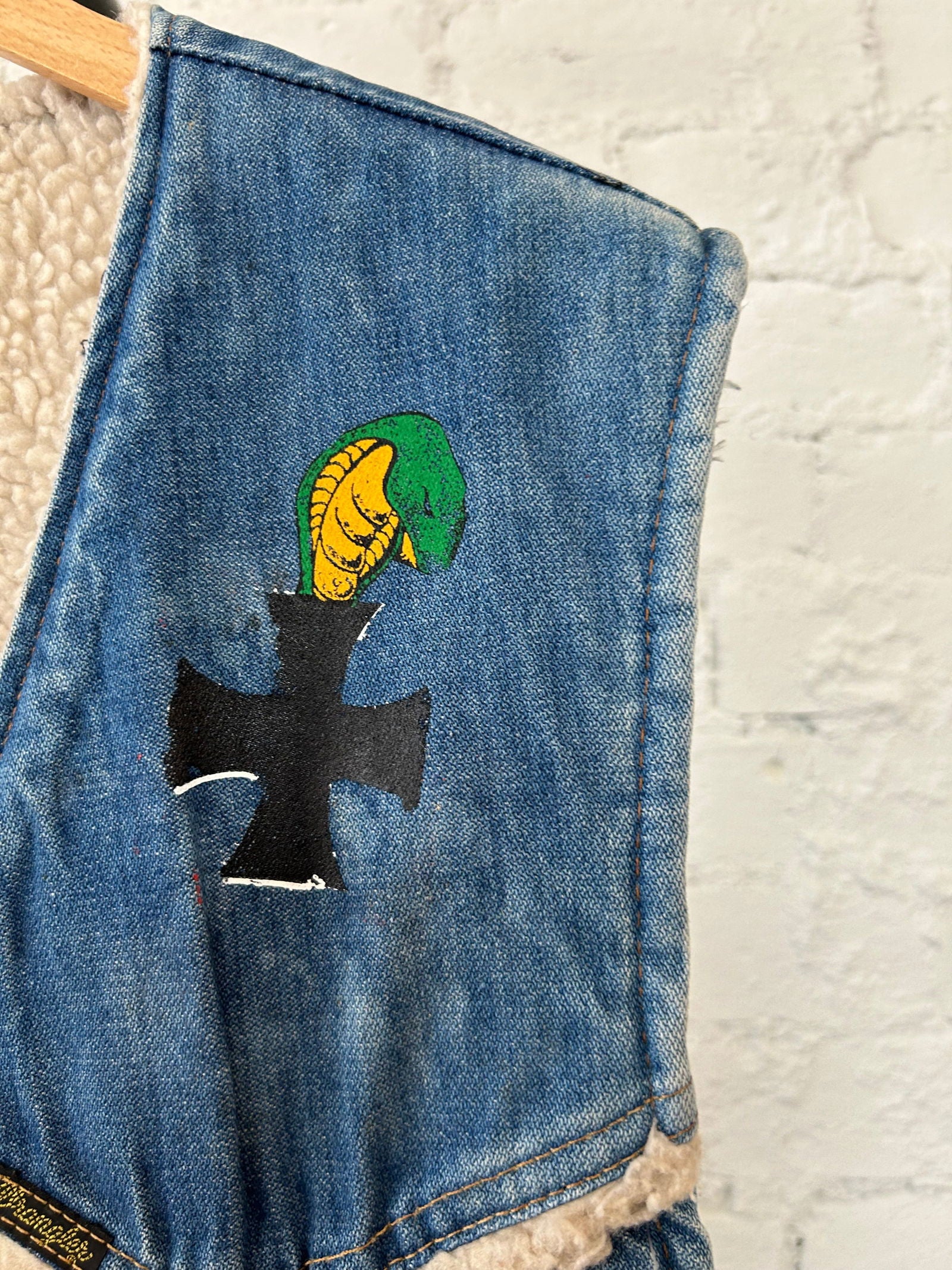 Girl Denim Vest Size L/XL - LFDW
