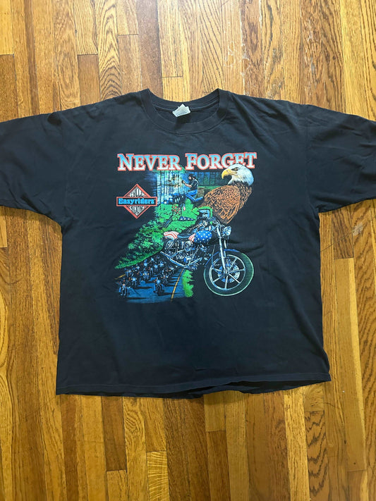 Y2K David Mann Never Forget Tee Size - 3X - LFDW