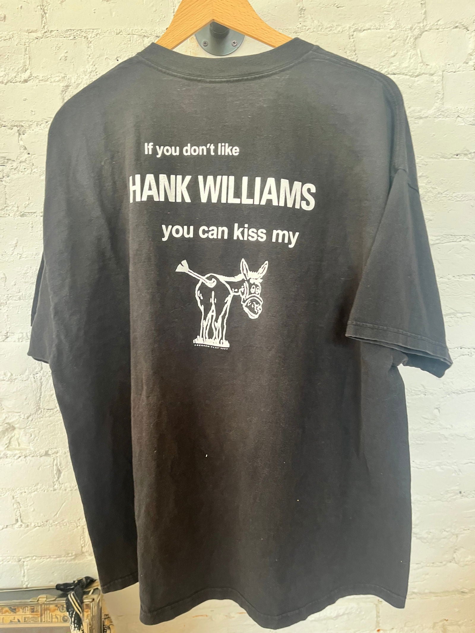 Y2K Hank Williams Bocephus Tee Size - 2XL - LFDW