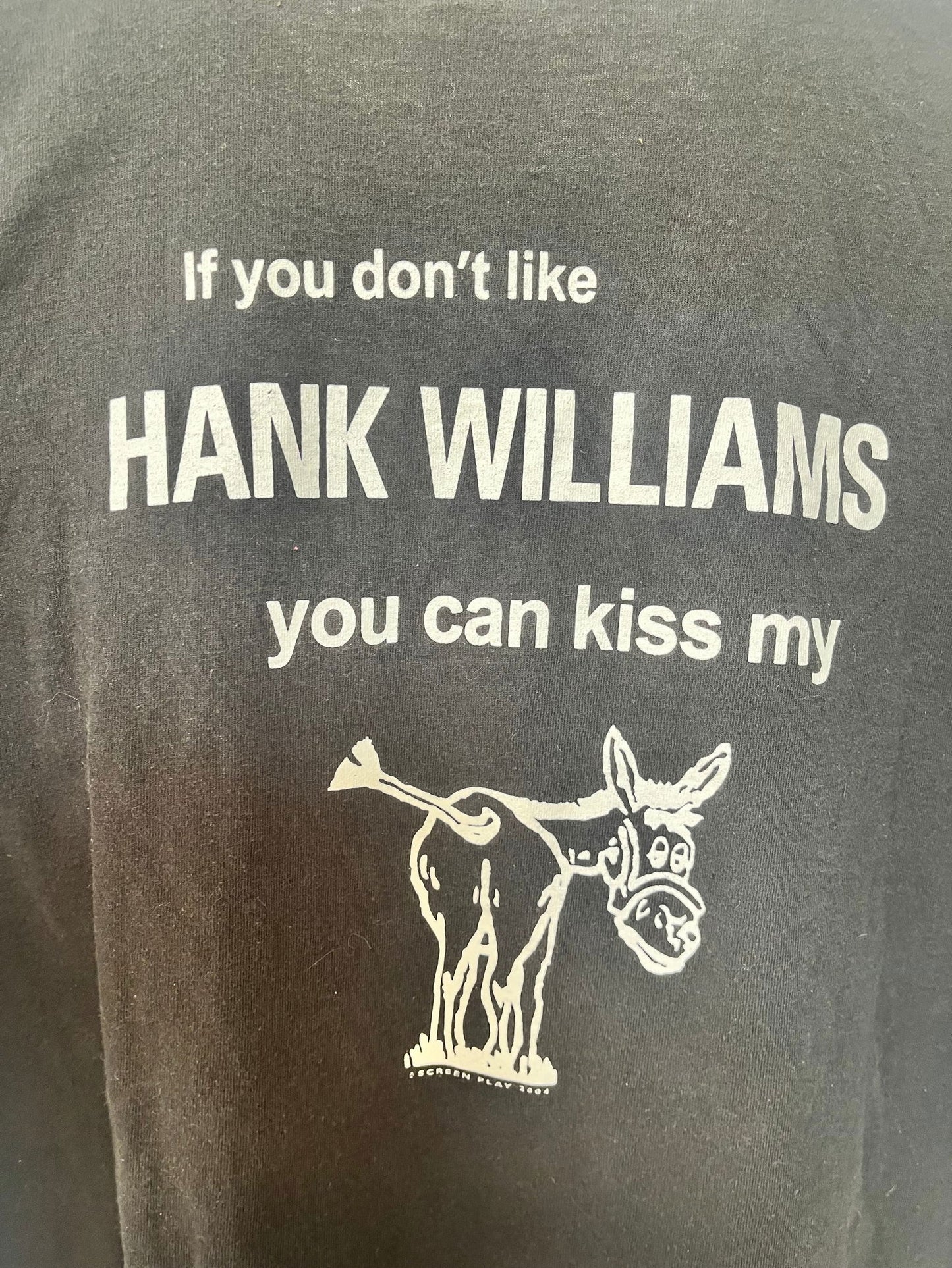 Y2K Hank Williams Bocephus Tee Size - 2XL - LFDW
