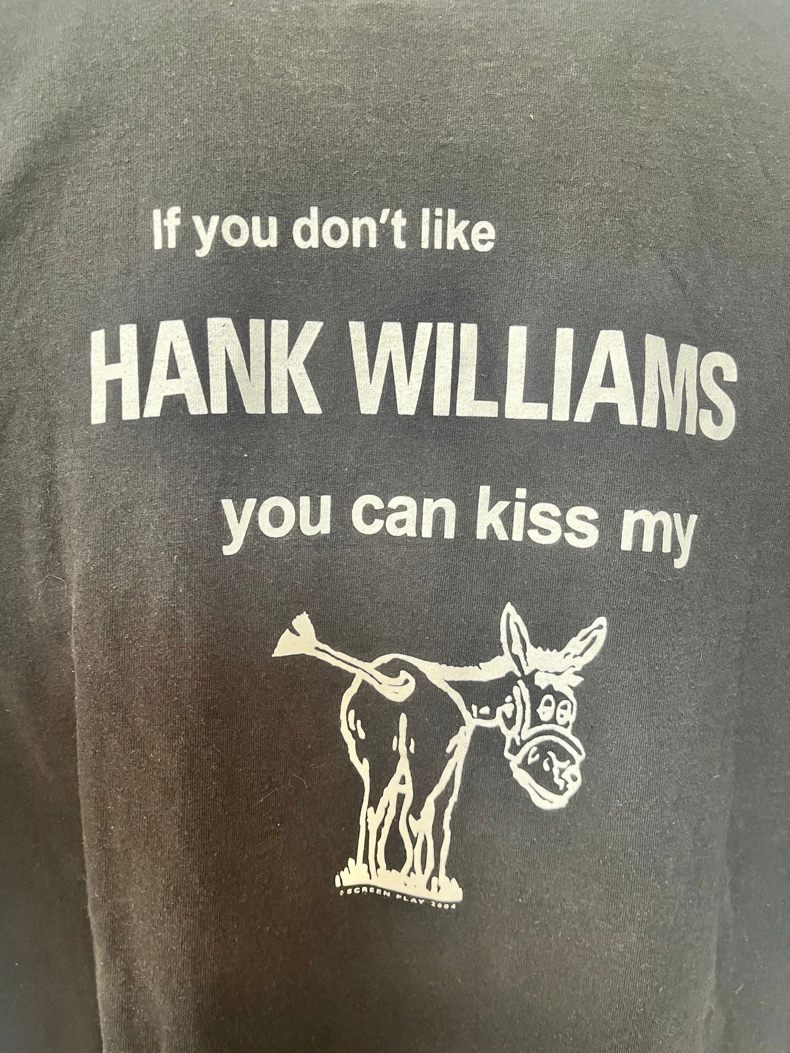 Y2K Hank Williams Bocephus Tee Size - 2XL - LFDW