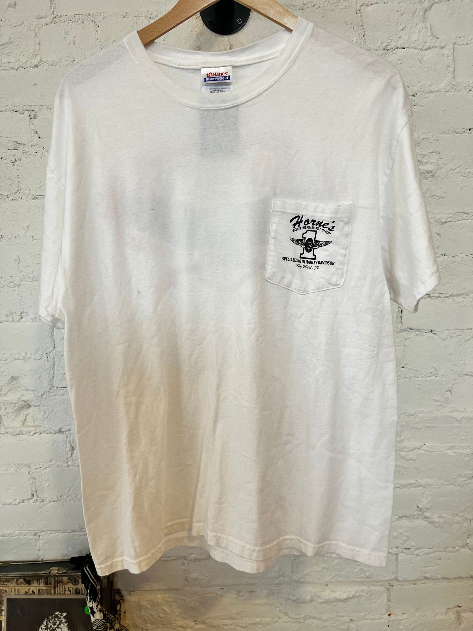 Y2K Horne’s Harley Davidson Tee Size- L - LFDW