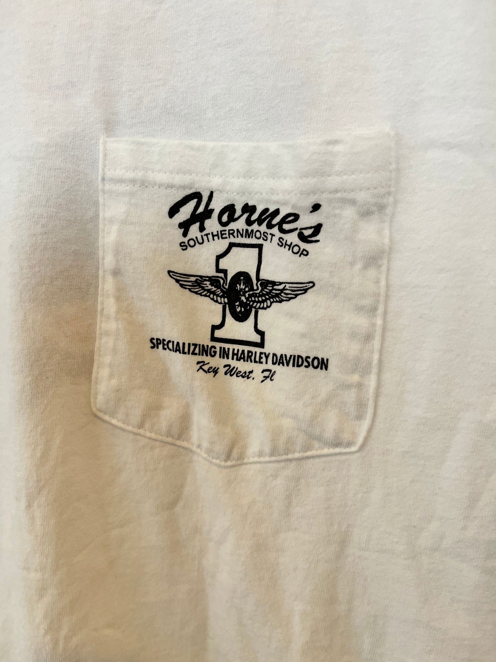 Y2K Horne’s Harley Davidson Tee Size- L - LFDW