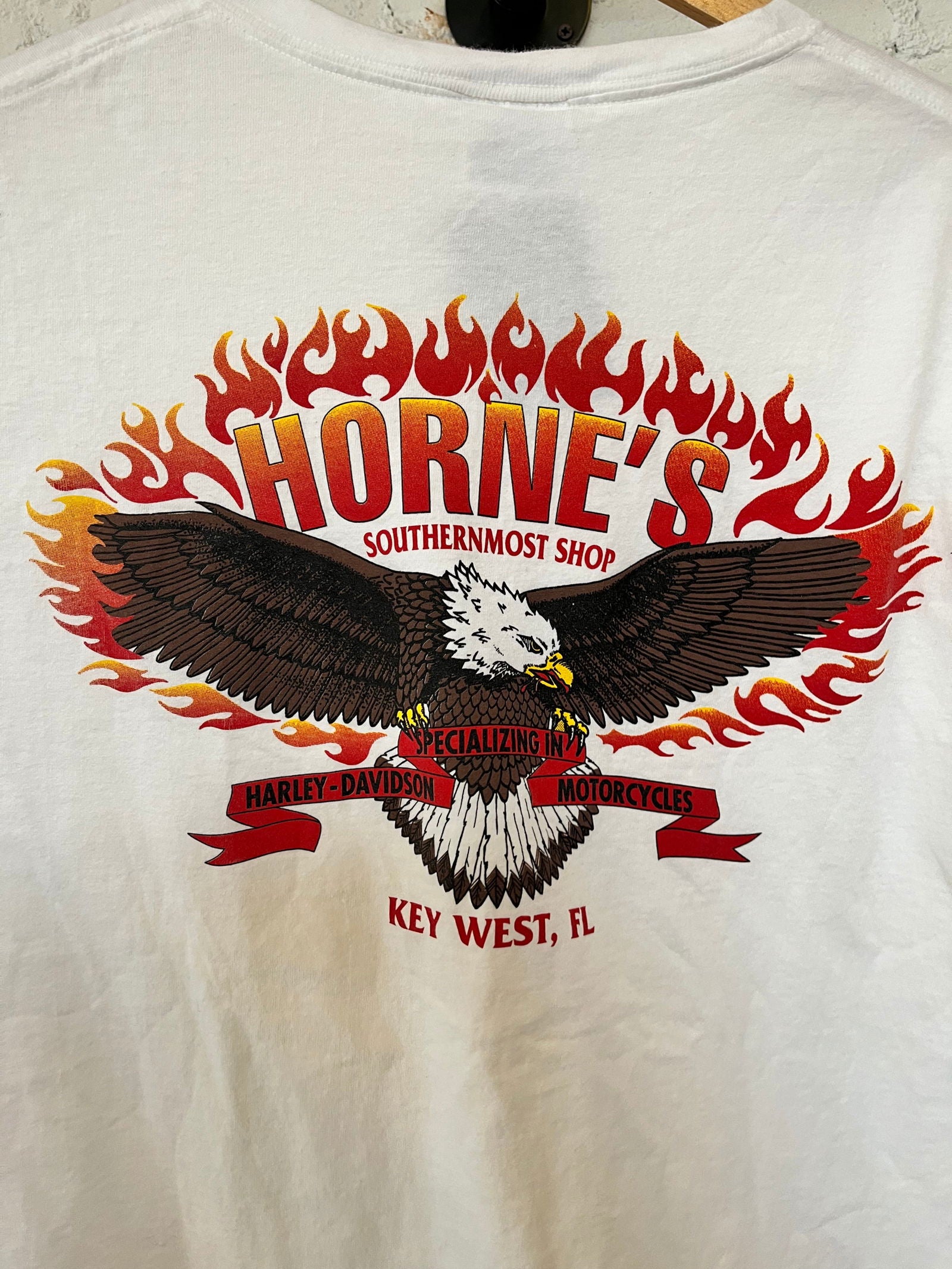 Y2K Horne’s Harley Davidson Tee Size- L - LFDW