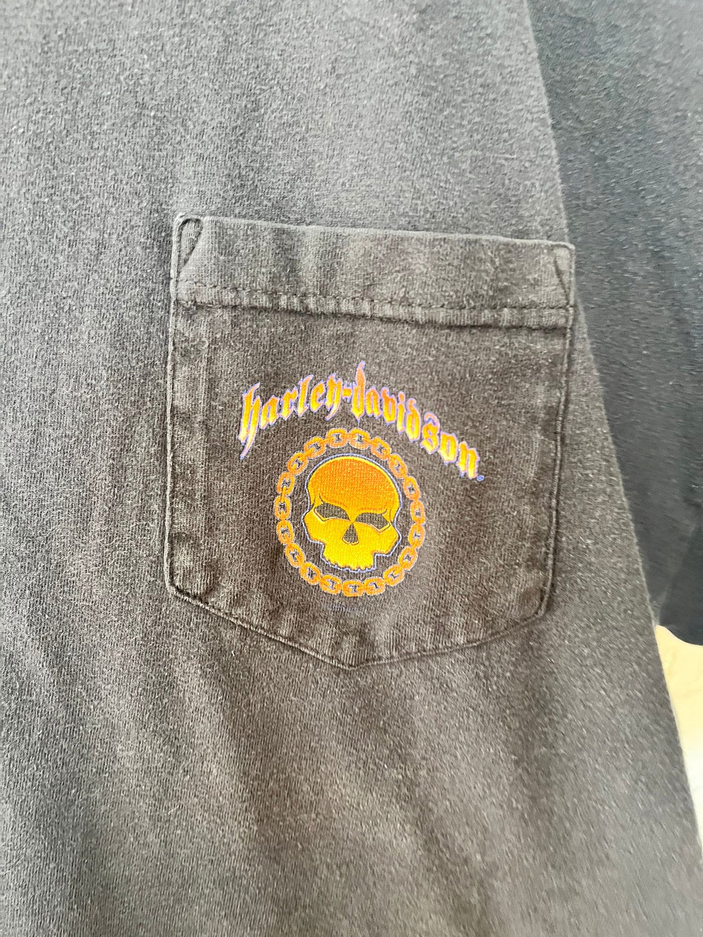 Y2K New Orleans Harley Davidson Tee Size- XL - LFDW